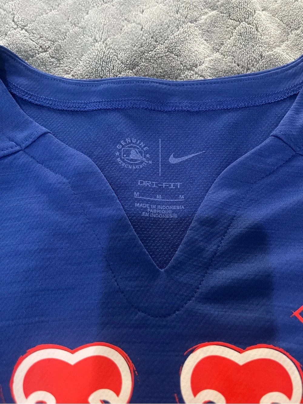 Nike Women's Royal Blue New York Mets Short-Sleeve Jersey M